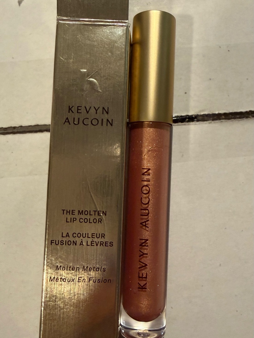 Kevyn Aucoin Molten Lip Color — Rose Gold
